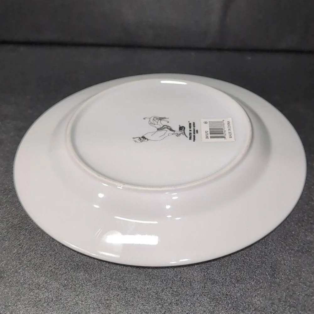 Sharon‎ Neuhaus Fruit Cocktail Luncheon Plate, Vintage Poultry In Motion Series
